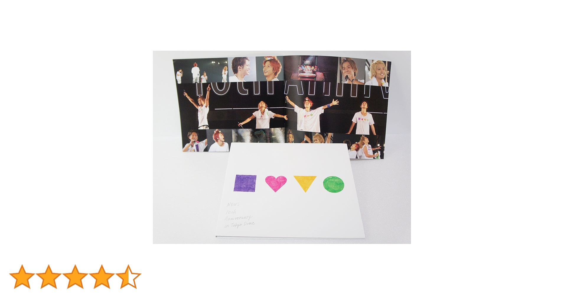 NEWS 10th Anniversary in Tokyo Dome 初回盤 Amazon.co.jp: NEWS 10th Anniversary in Tokyo Dome【DVD】(初回仕様